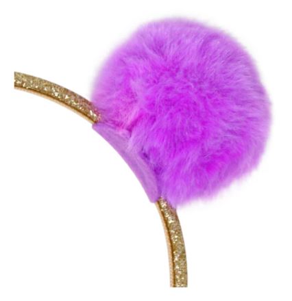 Pink Poppy - Fluffy Headband