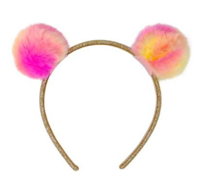 Pink Poppy - Fluffy Headband
