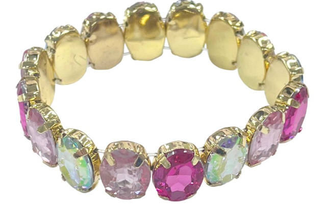 Pink Poppy Romantics Bejeweled Bracelet