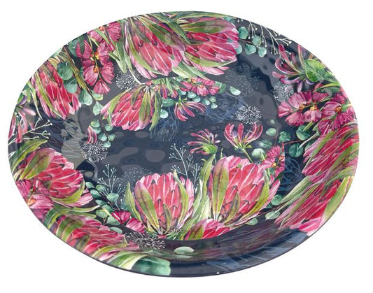 Lisa Pollock Melamine Salad Bowl - Blush Beauty