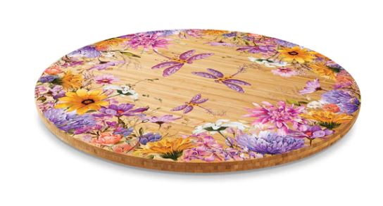 Lisa Pollock Lazy Susan - Dragonfly Fields