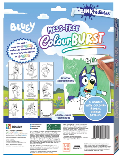 Inkredibles Colour Burst Bluey