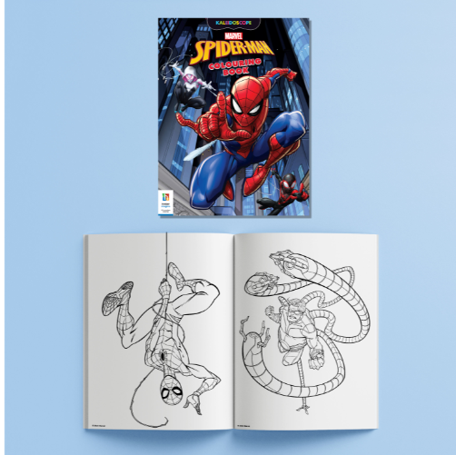 Super Kaleidoscope Spider-Man Colouring & Activity Kit