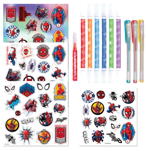 Super Kaleidoscope Spider-Man Colouring & Activity Kit