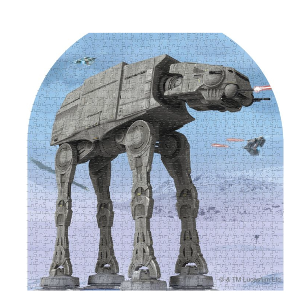 Star Wars AT-AT Double-Sided Jigsaw Puzzle
