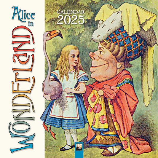 2025 Alice in Wonderland Wall Calendar