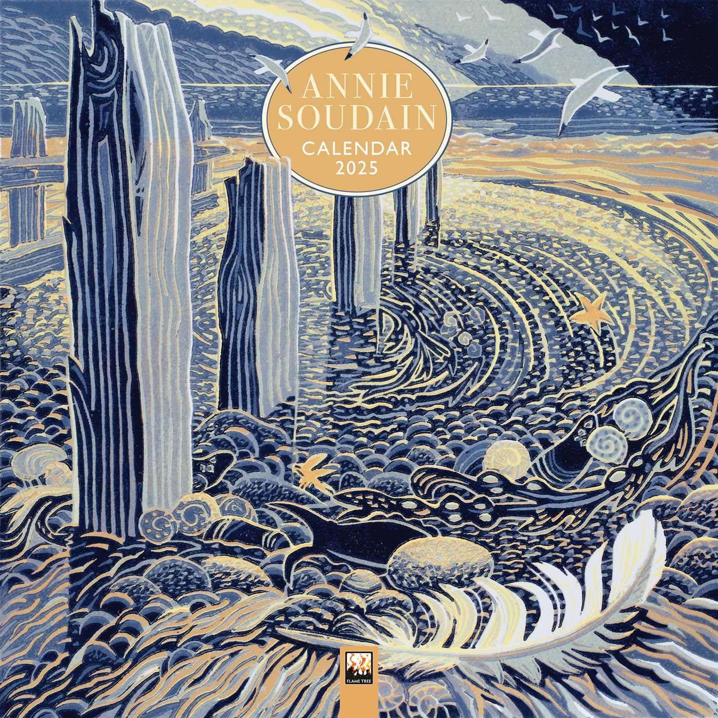 2025 Annie Soudain Wall Calendar