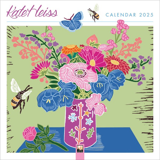 2025 Kate Heiss Wall Calendar