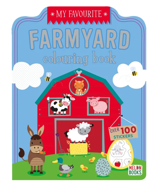My Favourite Farmyard Colouring Book