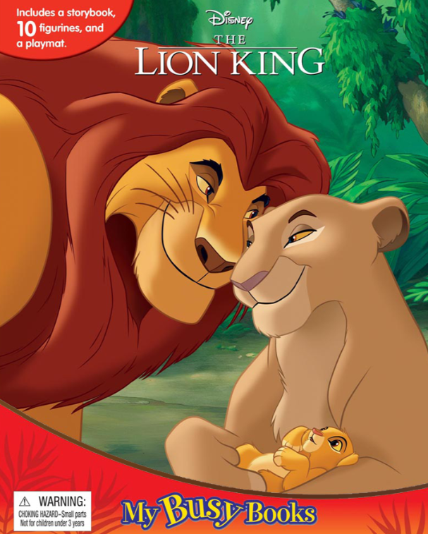 Disney Lion King (New) My Busy Books