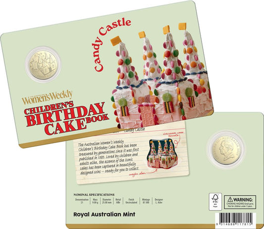 2025 $1 AIBr Uncirculated Coin - Candy Castle
