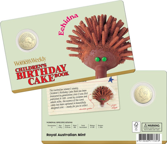2025 $1 AIBr Uncirculated Coin - Echidna