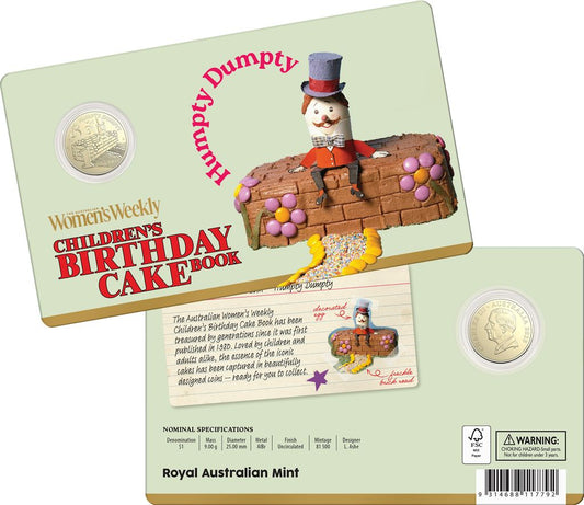 2025 $1 AIBr Uncirculated Coin - Humpty Dumpty